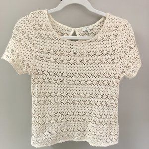 Cute Joie off-white mesh t-shirt, small